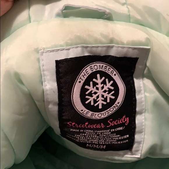 Mint Puffy Jacket - Picture 7 of 7